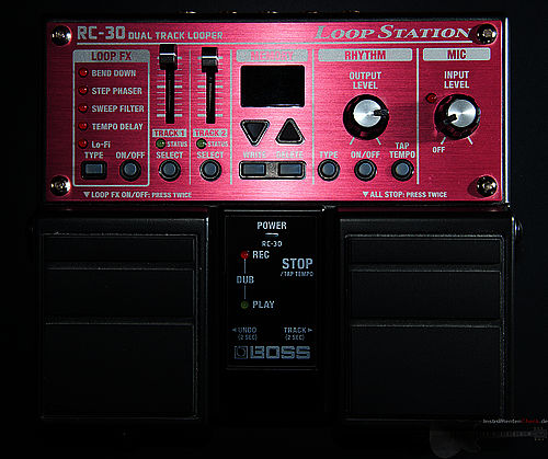 Boss RC 30: Zwei – Kanal Looper mit reichlich internem Speicher